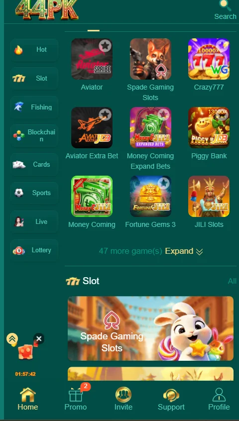 44pk games