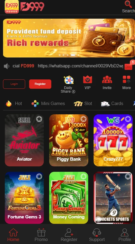 FD999 Game App