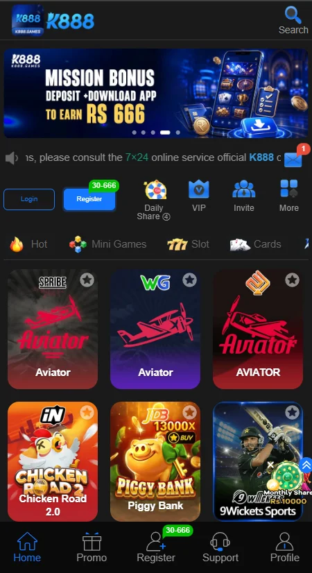 K888 Game App