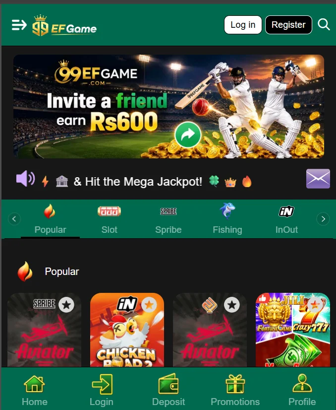 99EF Game App