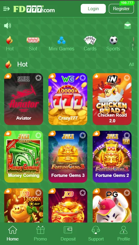 FD777 Game App